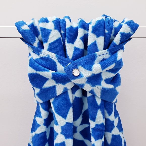 #0980-A ●NEW! Medallion Hang'N'Snap HAND Towel *Select your snap - Picture 5 of 11